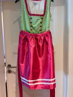 Grün/ pink Dirndl mit Schürze Gr.S München - Trudering-Riem Vorschau