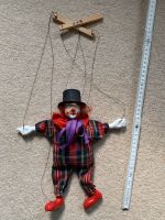 Marionette Clown Harlekin 26 cm alt Vintage Schleswig-Holstein - Grundhof Vorschau