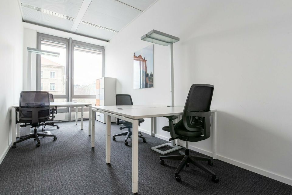 Coworking-Bereich in Regus City Plaza in Stuttgart