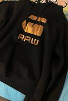 G-Star RAW Damen Hoodie – Schwarz mit Gold-Logo – XS Düsseldorf - Bilk Vorschau