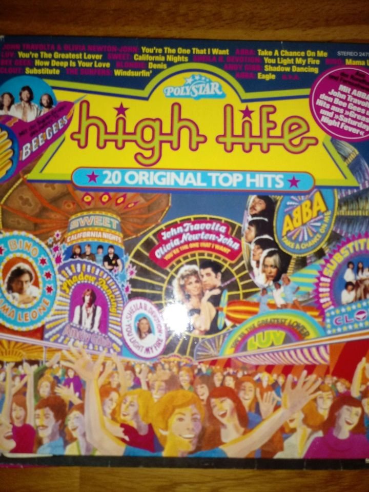 High Life, 20 Original Top Hits, `77/`78, LP, Vinyl in Bad Iburg