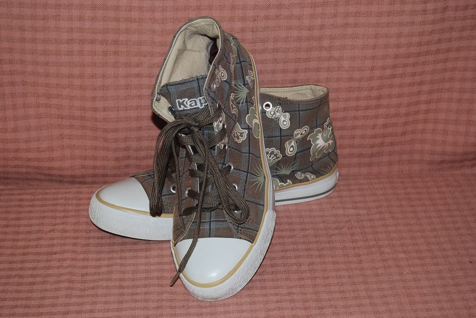 " Chucks " , Damenschuhe , KAPPA , GR. 40 , oliv , Blumen in Aschaffenburg