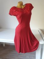 Kleid MELROSE Gr. 36 Hochzeit Abendkleid Spitze rot Sommerkleid Bayern - Lechbruck Vorschau