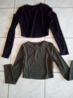 2 Shirts  (Shein) schwarz + kaki Hessen - Rimbach Vorschau