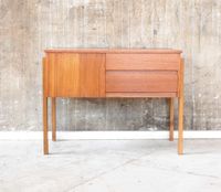 Vintage 60er Teak Nähkommode Kommode Mid-Century 60s Cabinet Friedrichshain-Kreuzberg - Friedrichshain Vorschau