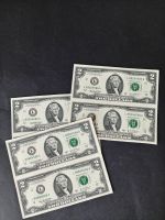 Banknote 2 Dollar uncut sheet 2003 Bayern - Freilassing Vorschau