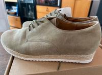 Gabor Wildleder/Bast Halbschuhe, neu, ungetragen, Gr. 5 in Olive Berlin - Schöneberg Vorschau