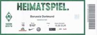 Ticket Werder gegen Bochum Bremen-Mitte - Bahnhofsvorstadt  Vorschau