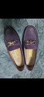 Lila Salvatore Ferragamo Slippers Sommer Ballerinas 4.5 Leder Niedersachsen - Stade Vorschau