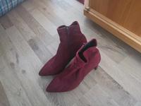 Höhe Schuhe Dunkelrot Berlin - Spandau Vorschau