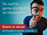 Produktionsmitarbeiter // Helfer Produktion (m/w/d) Tagschicht Bayern - Altdorf bei Nürnberg Vorschau