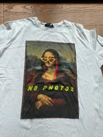 Bershka T-shirt weiß Mona Lisa Sommer Bayern - Ergoldsbach Vorschau