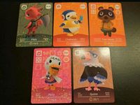 Animal Crossing Nintendo 5 amiibo Karten Neu Flick, Quinn usw. Nordrhein-Westfalen - Siegen Vorschau