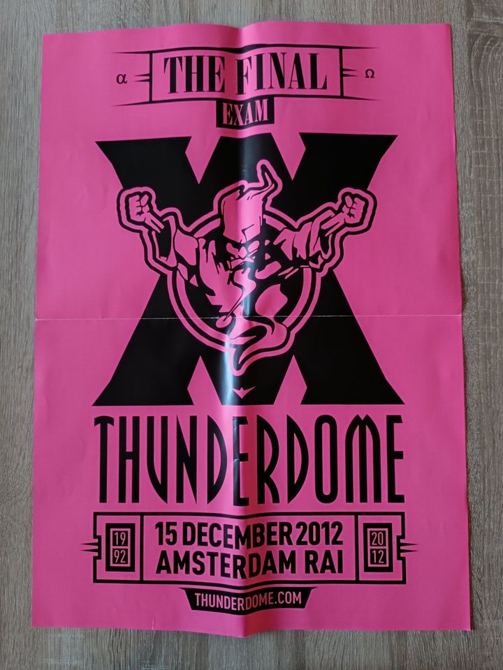 Hardcore Flyer, Poster & Magazine, Thunderdome, Moh, Die Hard in Dortmund