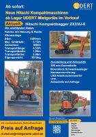 "Neu" Hitachi  ZX33U-6 Minibagger Kompaktbagger Rheinland-Pfalz - Dierdorf Vorschau
