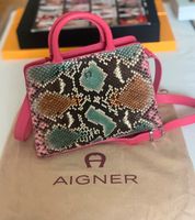 AIGNER Cybill mini Tasche/Bag,absolut neu,Leder bedruckt,pink Obergiesing-Fasangarten - Obergiesing Vorschau