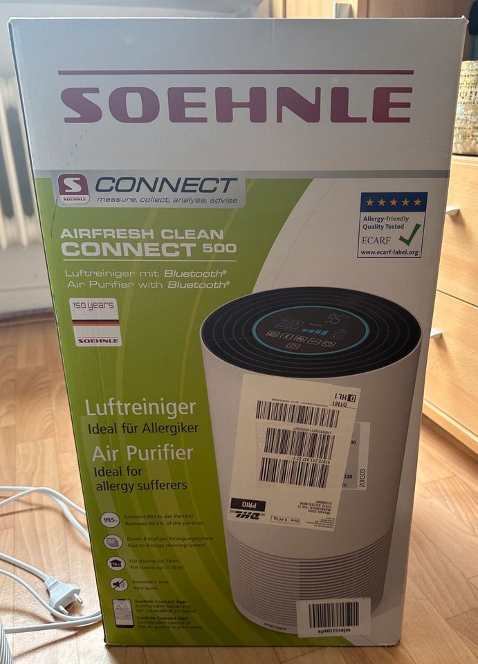 Soehnle Airfresh Clean Connect 500 mit Bluetooth Luftreiniger in Siegen