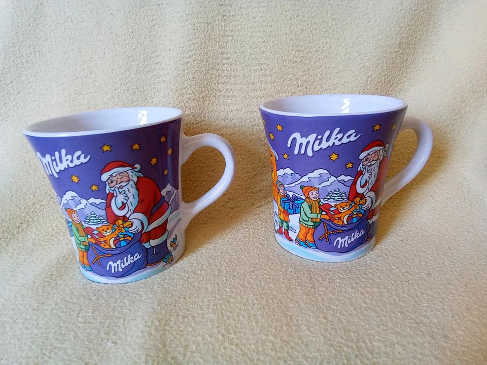 Milka Sammelbecher Becher Tasse Pott Kaffeetasse Ostern Weihnacht in Hannover