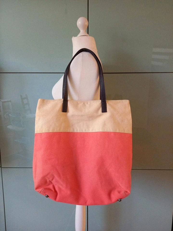 korall pink beige Shopper Strandtasche von woman by Tchibo TCM in Köln -  Mülheim | eBay Kleinanzeigen ist jetzt Kleinanzeigen