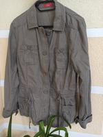 s.Oliver Leinen/Baumwoll Bluse Jacke Hemd Damen Gr 42 khaki braun Bayern - Schönberg Vorschau