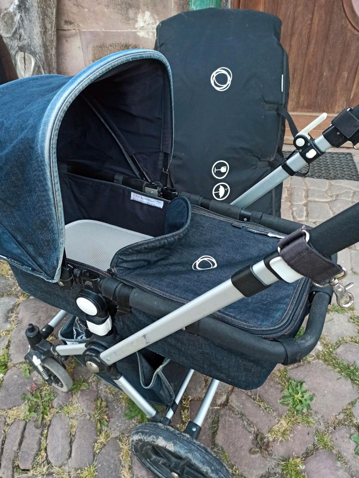 Bugaboo Chamäleon Kinderwagen Buggy jeans in Niedenstein