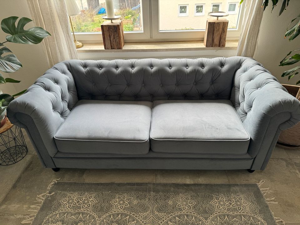 Graue Couch 180 cm x 90 cm in Kirchham
