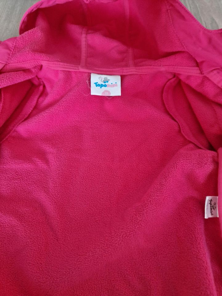 Softshelljacke Pink Topomini  74 in Bissendorf