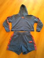 Puma Sport Set Hoodie & kurze Short Blau/Pink in Gr.M Niedersachsen - Barnstorf Vorschau