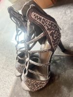 High Heels gr. 41 grau mit Strass Köln - Köln Merheim Vorschau