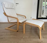 IKEA Poäng Sessel und Hocker Nordrhein-Westfalen - Petershagen Vorschau