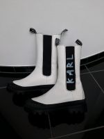 KARL LAGERFELD Boots Plateau Stiefel Leder, off white Gr. 39  NEU Nordrhein-Westfalen - Krefeld Vorschau