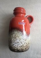 Vase „Fat Lava“ von Scheurich in rot/beige - Vintage Bayern - Schöllkrippen Vorschau