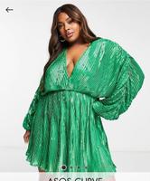Paillettenkleid Grün Gr. 58 ASOS Ungetragen Nordrhein-Westfalen - Recklinghausen Vorschau