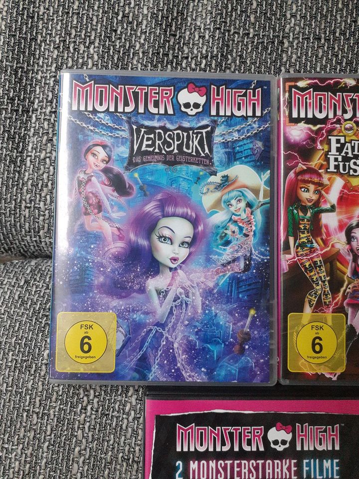 3 DVDs Monster High in Hatzfeld (Eder)
