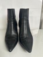 Zara Woman Leder Stiefeletten Stiefeln schwarz 40 spitze Form Deggendorf - Mietraching Vorschau