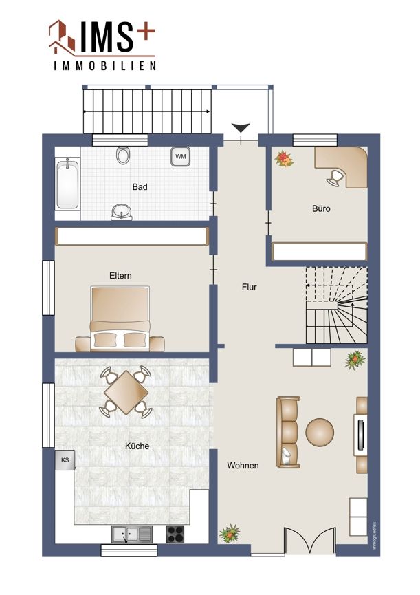 Wohnen im Zweifamilienhaus | 8 Zimmer mit ca. 175 m² | 2 Außenstellplätze in Wehr