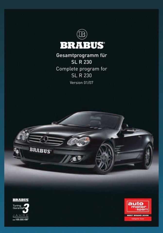 Mercedes SL R230 500 Brabus Edition in Sonthofen