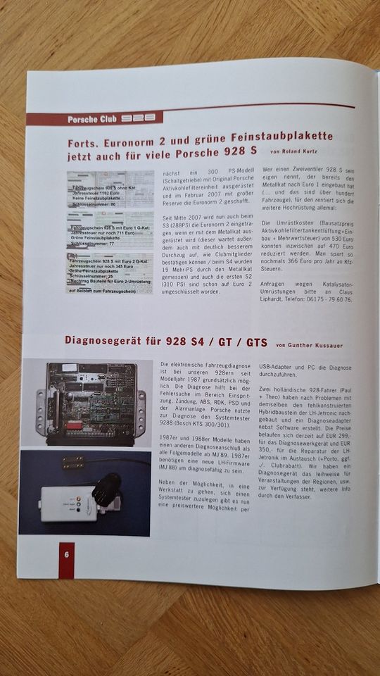 Gran Turismo - das 928 Club Magazin in Berlin