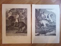 Druck, Pferd Bilder Ridinger und Johann Elias Reiter, Kunst, Rar Nordrhein-Westfalen - Siegen Vorschau