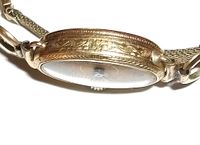 Jugendstil, verzierte alte mechanische Armbanduhr aus 585 Gold Schleswig-Holstein - Norderstedt Vorschau