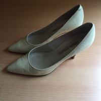 Pumps Lack und Leder Buffalo beige / creme Baden-Württemberg - Brühl Vorschau