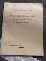 Hans-Martin Linde Neuzeitl. Übungsstücke f.d. Altblockflöte Baden-Württemberg - Eggenstein-Leopoldshafen Vorschau