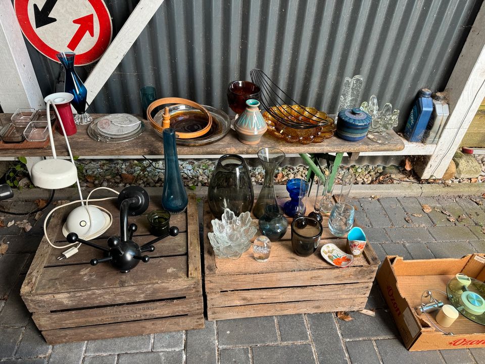 Vintage Flohmarkt, Glas, Deko, 70er, Vasen… in Oldenburg