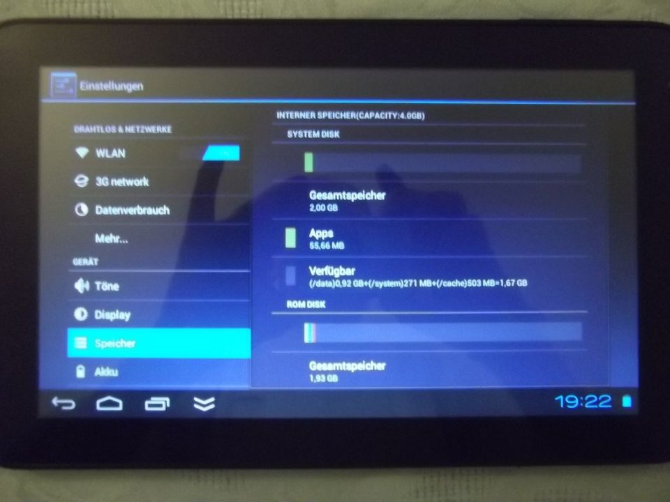 " ARNOVA " 10d GB ANDROID TABLET 10" /  FUNKTIONSTÜCHTIG in Riesa