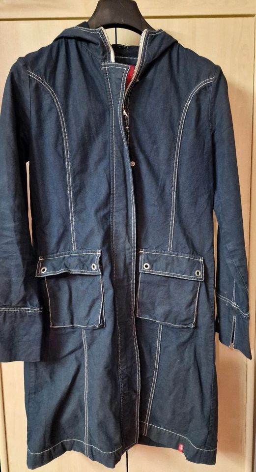 Esprit Damen Jacke Mantel blau Gr.M 100% Cotton in Berlin