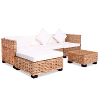 Sofagarnitur 14-tlg. Natürliches Rattan Gartenlounge Gartensofa Bayern - Bad Kissingen Vorschau