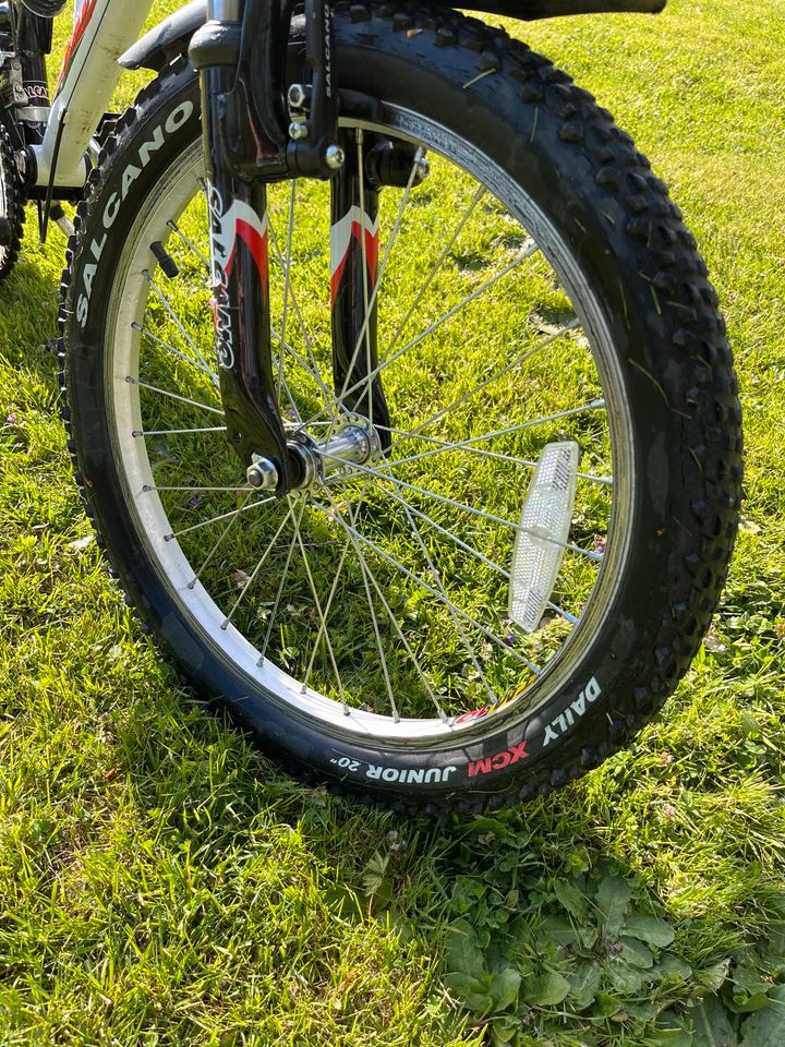 Kinderfahrrad 20er mit Daumenschaltung in Rodewisch