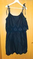 Yessica C&A Leinenkleid in Dunkelblau Gr 40 Sachsen-Anhalt - Tangermünde Vorschau