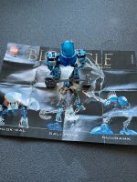 LEGO Bionicle Figur Hahli blau mit Hockey Stab Nordrhein-Westfalen - Kerpen Vorschau