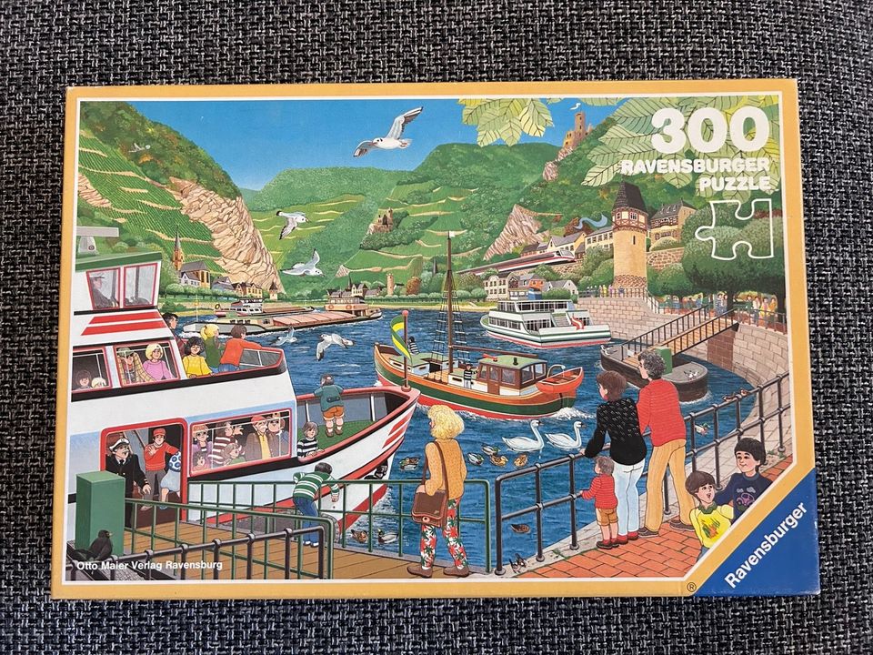 Puzzle Ravensburger 300 1990 Am Fluß Klaus Hermann Rarität! in Halle